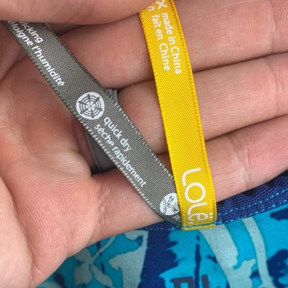 Lole Turquoise Quick Dry Tank Top - Picture 3 of 9